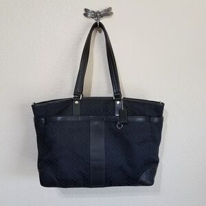 Coach Signature Diaper Large Travel Tote Bag